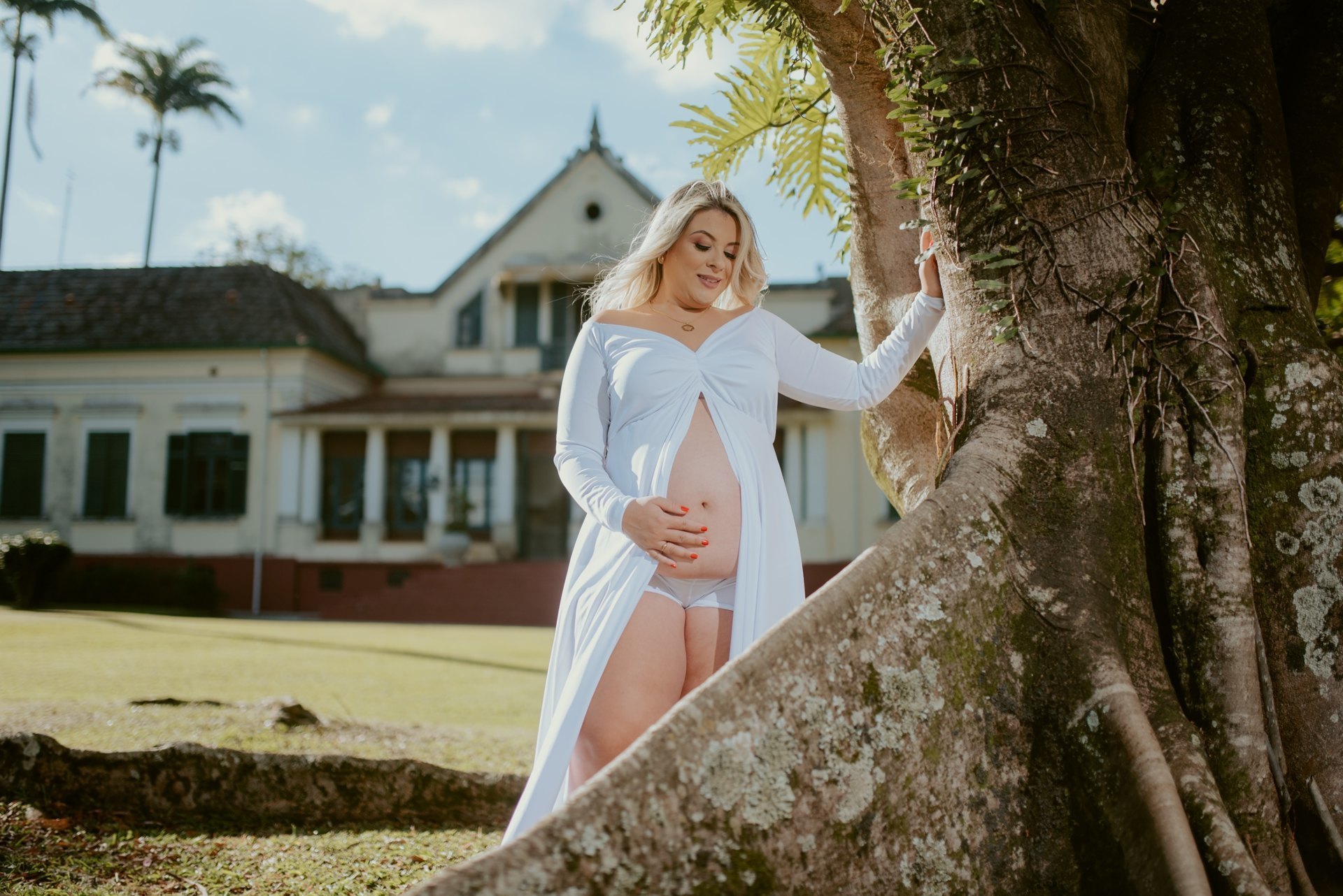 GESTANTE ANA CAROLINA | FAZENDA STA. GERTRUDES | STA. GERTRUDES - SP