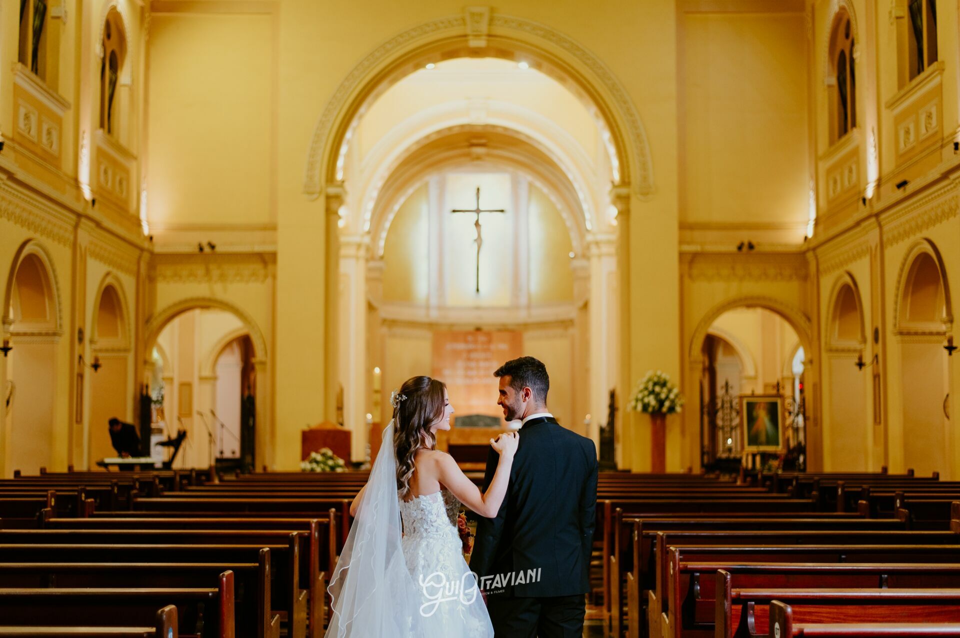 Foto CASAMENTO GI E GU | IGREJA MATRIZ | RIO CLARO - SP - Imagem 56