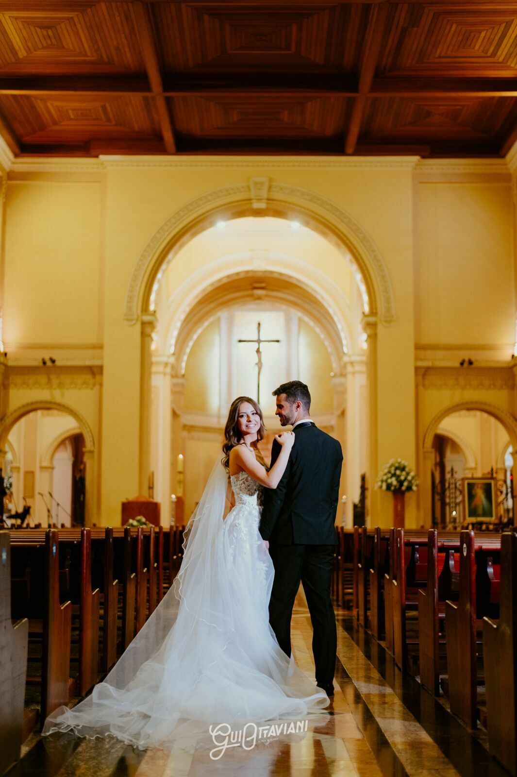 Foto CASAMENTO GI E GU | IGREJA MATRIZ | RIO CLARO - SP - Imagem 57
