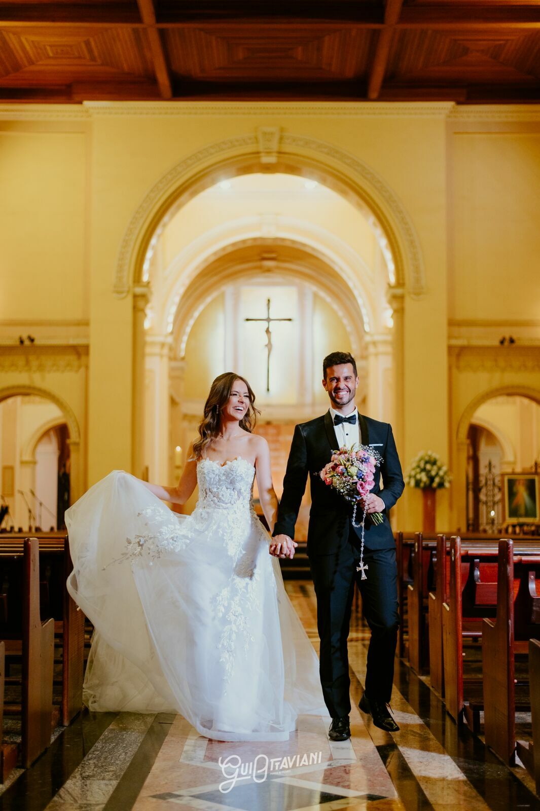 Foto CASAMENTO GI E GU | IGREJA MATRIZ | RIO CLARO - SP - Imagem 63